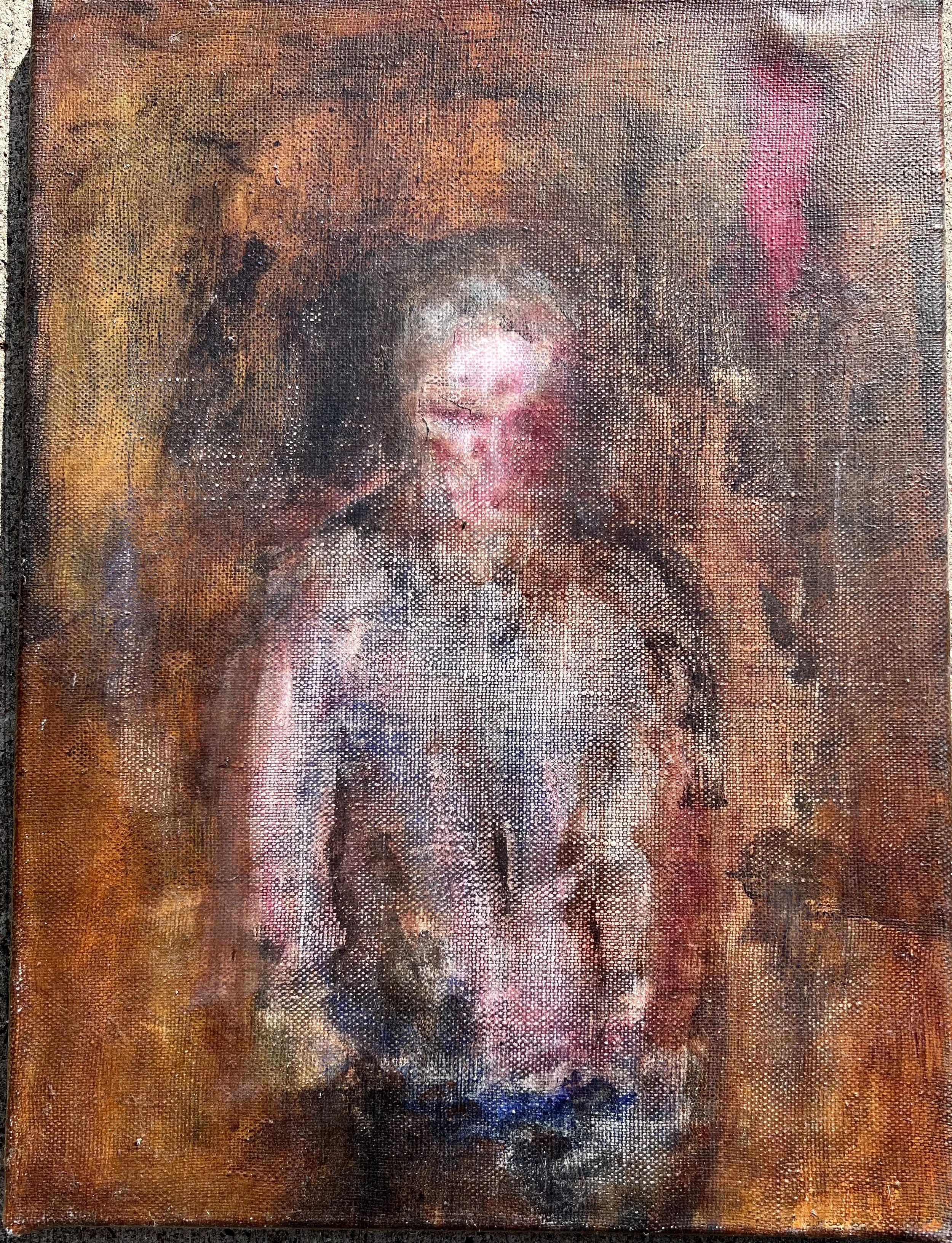  THE YOUNG WEARY BANKER IN A ROSE SHIRT, 2000 