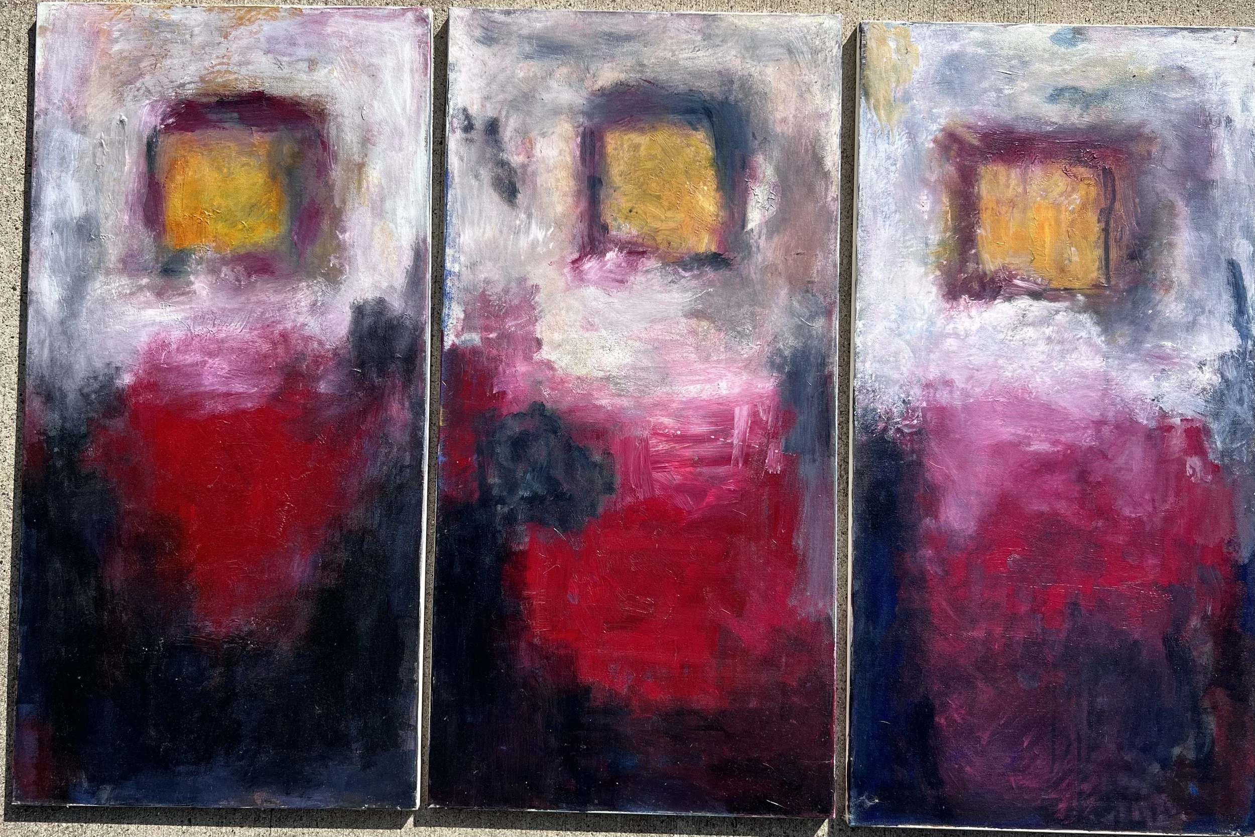  UNTITLED TRIPTYCH, 2002 