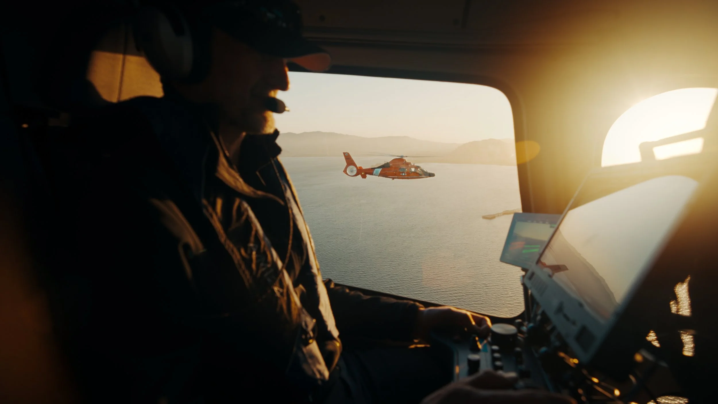 Matt on the Gimbal - National Guard BTS.jpg