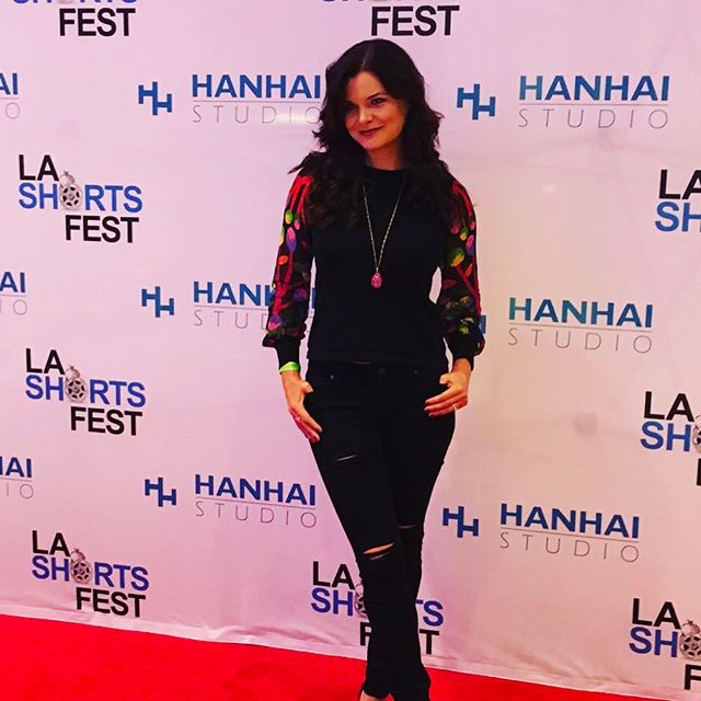 Had a great time @lashortsfest opening night! Can't wait for @theserenityfilm and #bigfoot screenings this Saturday!