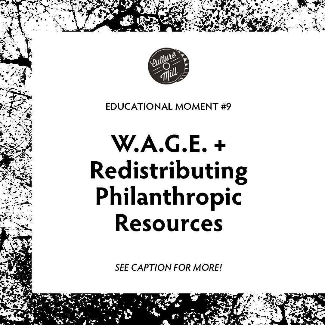 Last week we talked about what it costs for our organization to operate and the importance of staff. As an artist-led institution, we take tremendous care in the value and compensation of artists.

Culture Mill grounds our compensation of artists in 