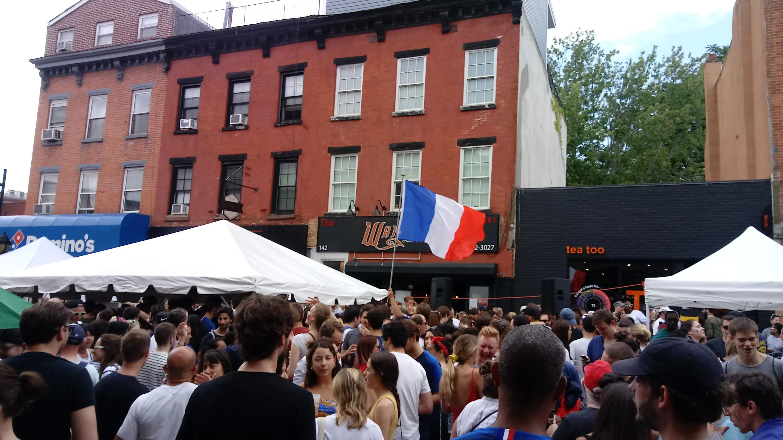 On the heels of their World Cup victory, French pride was in full view at the annual Smith Street Bastille Day in Brooklyn.