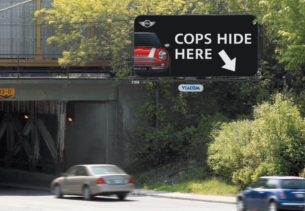   WRITER: &nbsp;Jonathan Careless &nbsp; ART DIRECTION:&nbsp; Vladamir Karastoyanov &nbsp; CREATIVE DIRECTION: &nbsp;Zak Mroueh &nbsp; AGENCY: &nbsp;TAXI &nbsp; CLIENT: &nbsp;MINI 