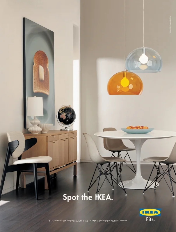   WRITER:&nbsp; Jonathan Careless &nbsp; ART DIRECTION:&nbsp; Deborah Prenger &nbsp; CREATIVE DIRECTION: &nbsp;Elspeth Lynn,&nbsp;Lorraine Tao &nbsp; AGENCY: &nbsp;Zig &nbsp; CLIENT:&nbsp; IKEA 