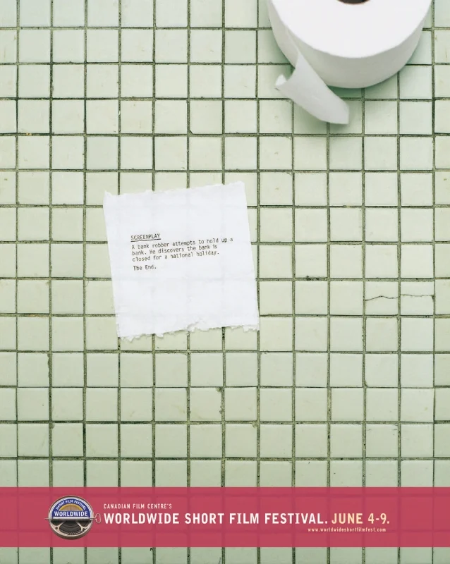   WRITER:&nbsp; Jonathan Careless &nbsp; ART DIRECTION: &nbsp;Lance Martin &nbsp; CREATIVE DIRECTION: &nbsp;&nbsp;Zak Mroueh &nbsp; AGENCY: &nbsp;TAXI &nbsp; CLIENT: &nbsp; Canadian Film Center 