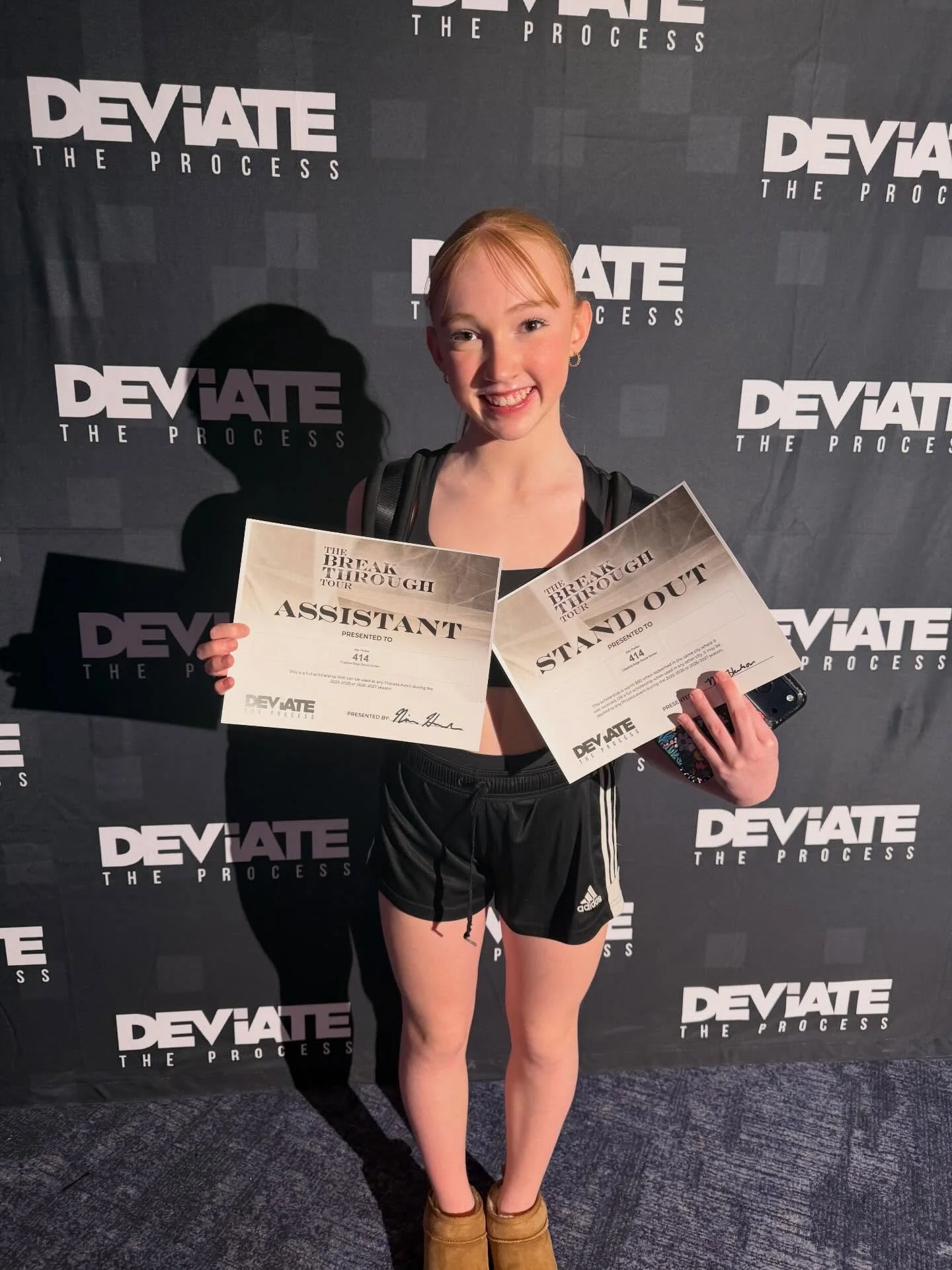 Shout out to the NEWEST Deviate Jr. Assistant! Ally, we are so proud of your hard work, consistency, and positive attitude always! You are the most deserving! Keep chasing the dream, kid! 💜 ✨