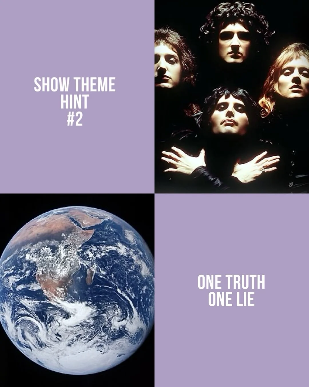 Round 2️⃣ of Show Theme Hints! Which one is true and which is a lie? And what&rsquo;s your guess?! Comment below&hellip;

Dancers get one guess per class they&rsquo;re in at the studio to be entered in the drawing! Guess right and you are in the runn