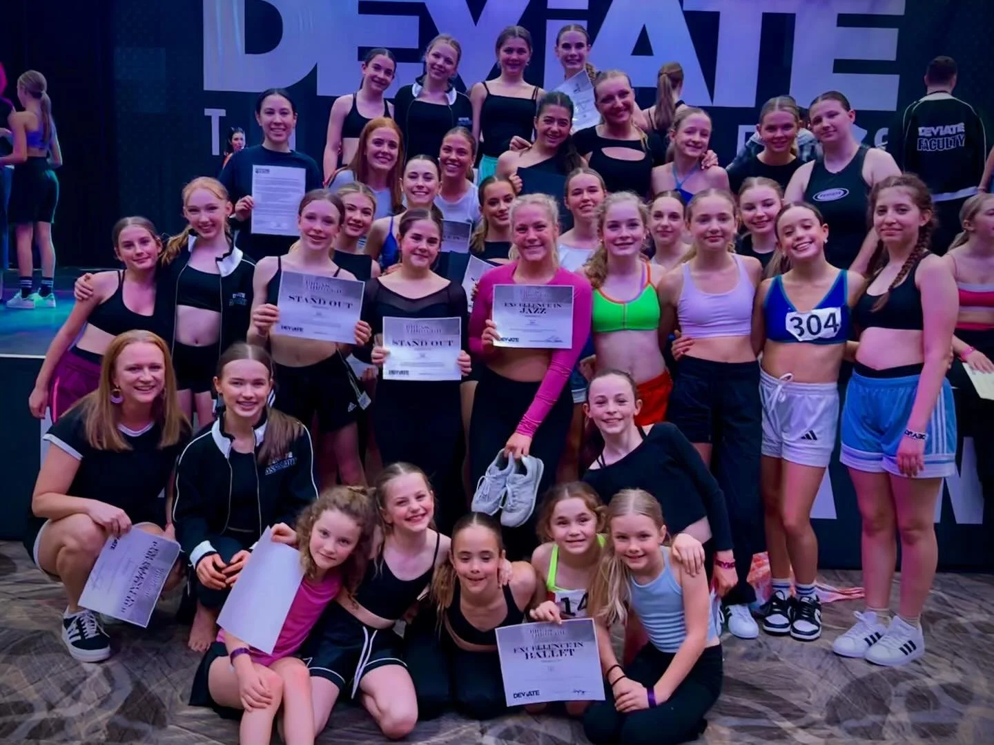 DEVIATE 2026 :: THE BREAK THROUGH TOUR

The results are in and they are worth work! Congrats dancers! Shoutout to Pre Pro dancers Faith, Delaney and Ally who represented all weekend as Deviate Apprentice and Assistants! And THANK YOU @deviate_dance f