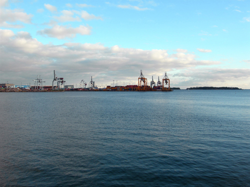 Lauttasaari Harbor