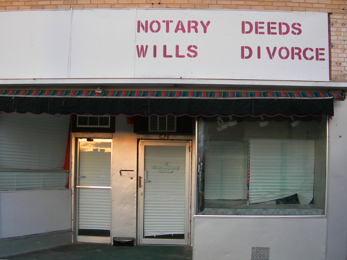 Notary Deeds Wills Divorce