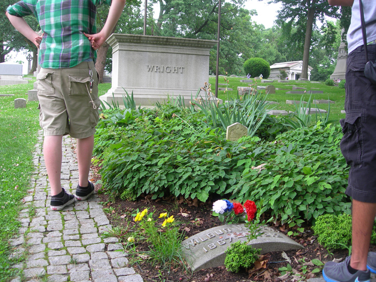 Wright Brothers gravesite / Woodland Cemetary