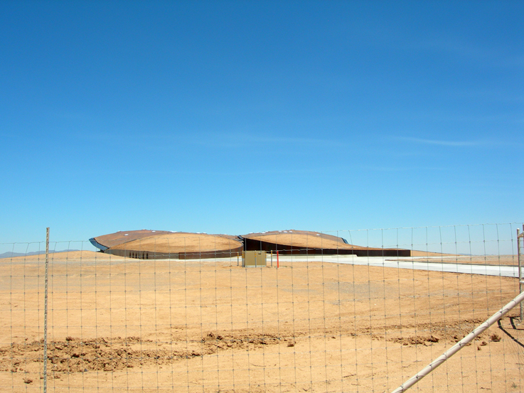  Spaceport America—Virgin Galactic Gateway to Space, rear view 