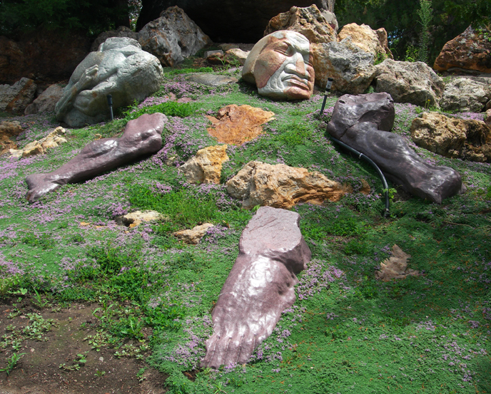 Strewn limbs / Gilgal Sculpture Garden, Salt Lake City, Utah