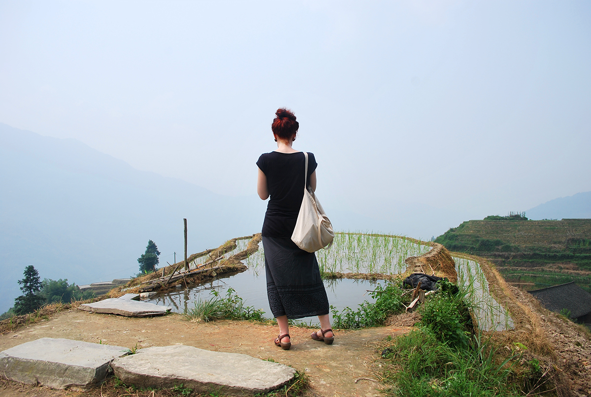 Overlooking the edge / Longsheng Rice Terrace