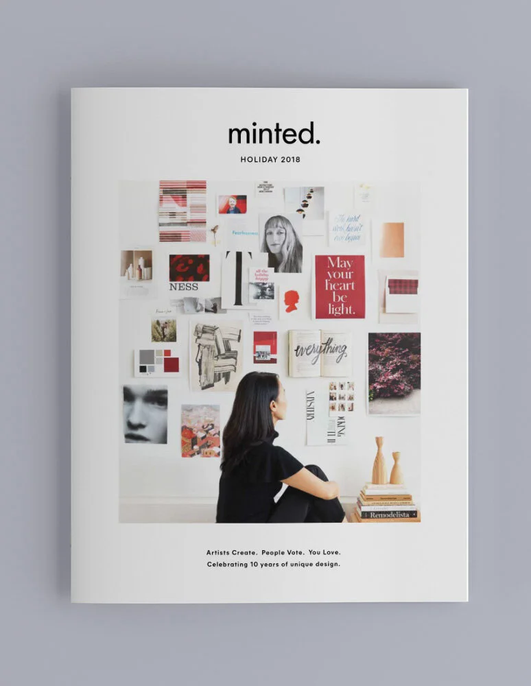 Minted 2018 Holiday Catalog