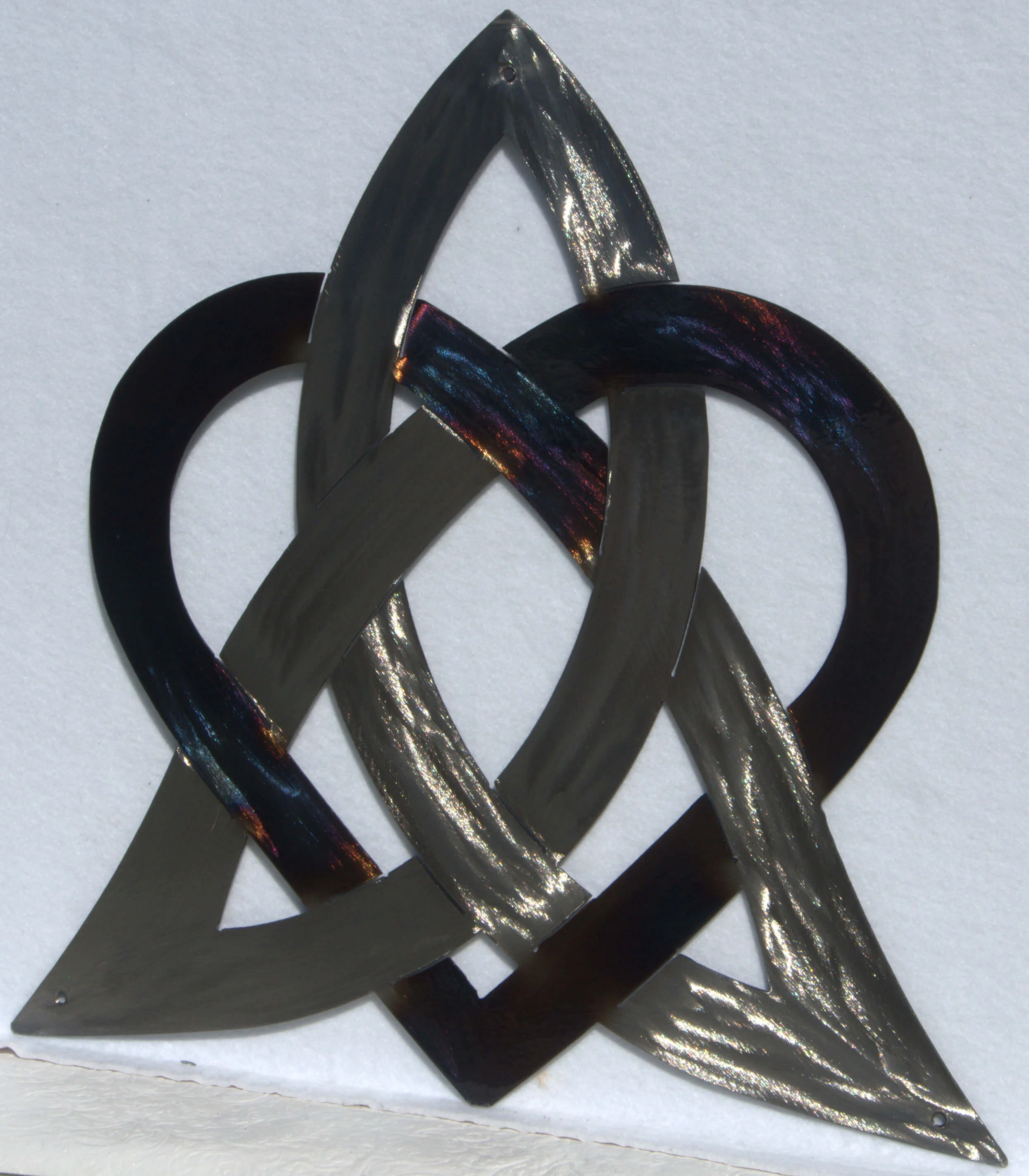 Celtic Knot Heart metal art 2