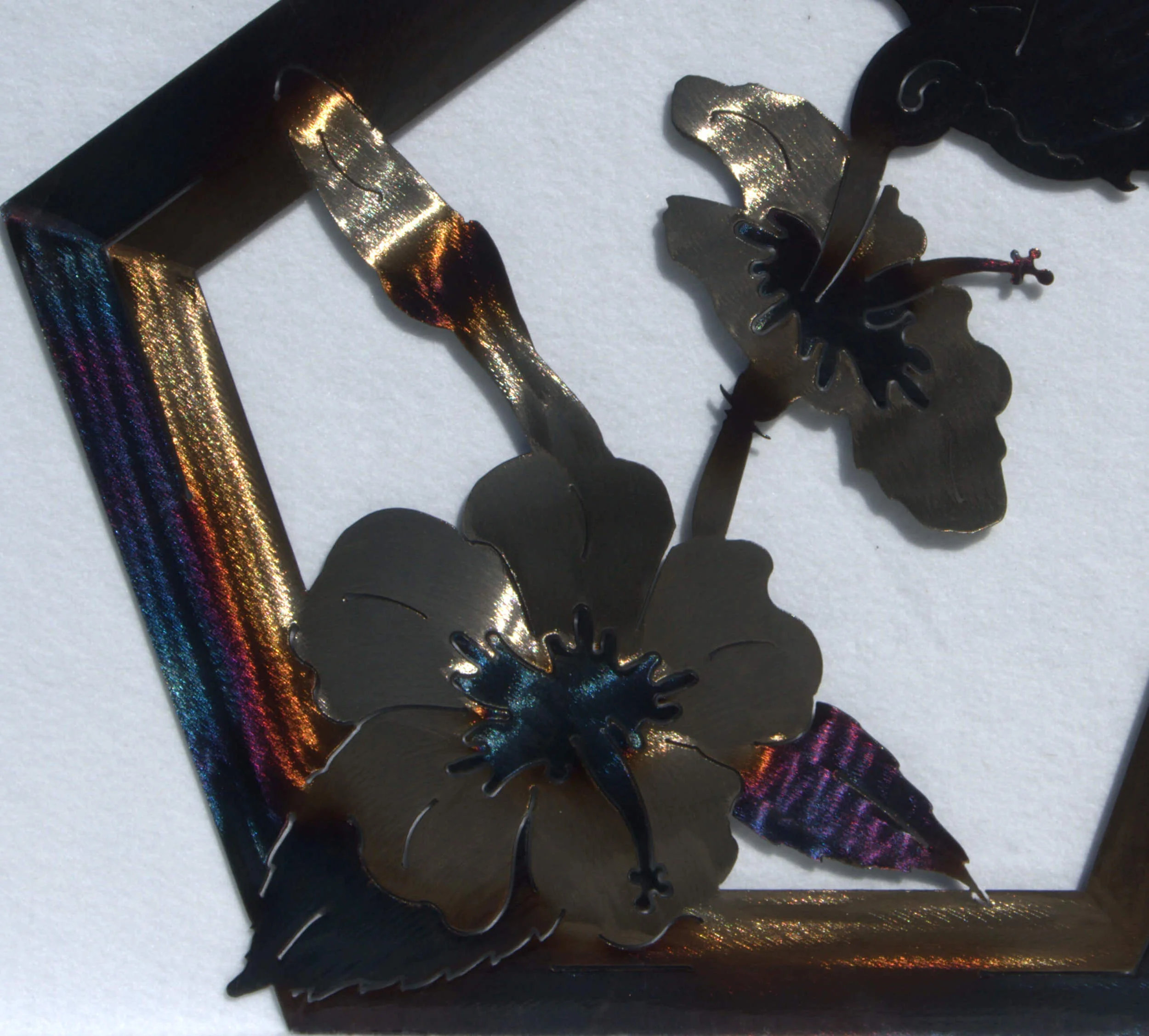 Hummingbird metal art 6