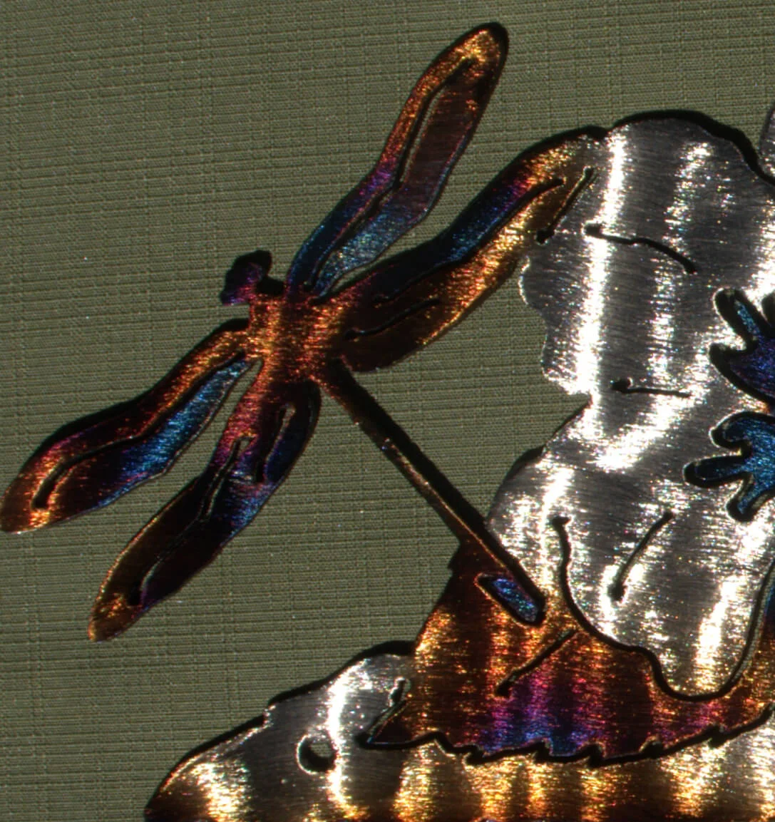 Dragonfly metal art 4