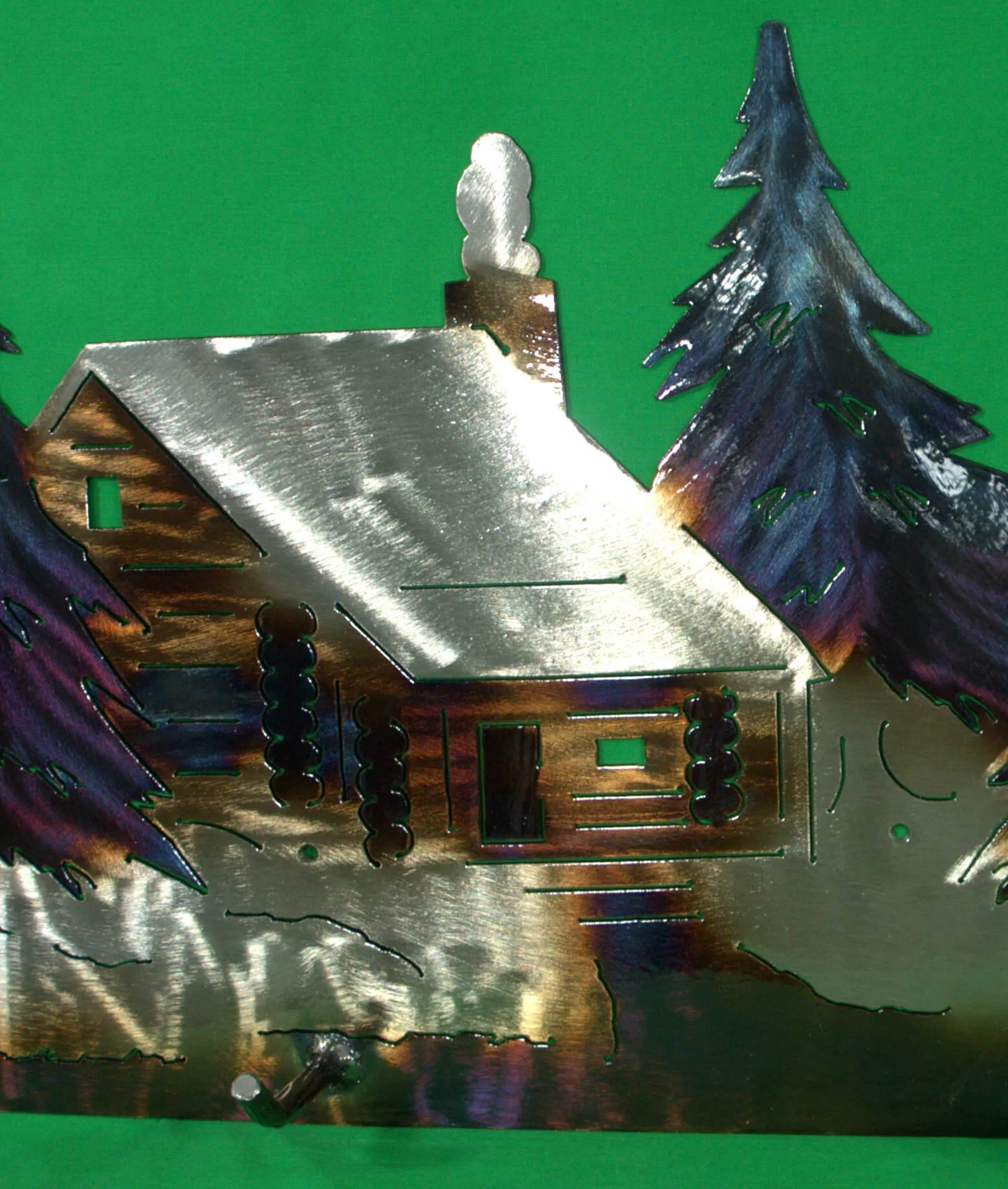 HORSE W CABIN COATRACK -CABIN.jpg
