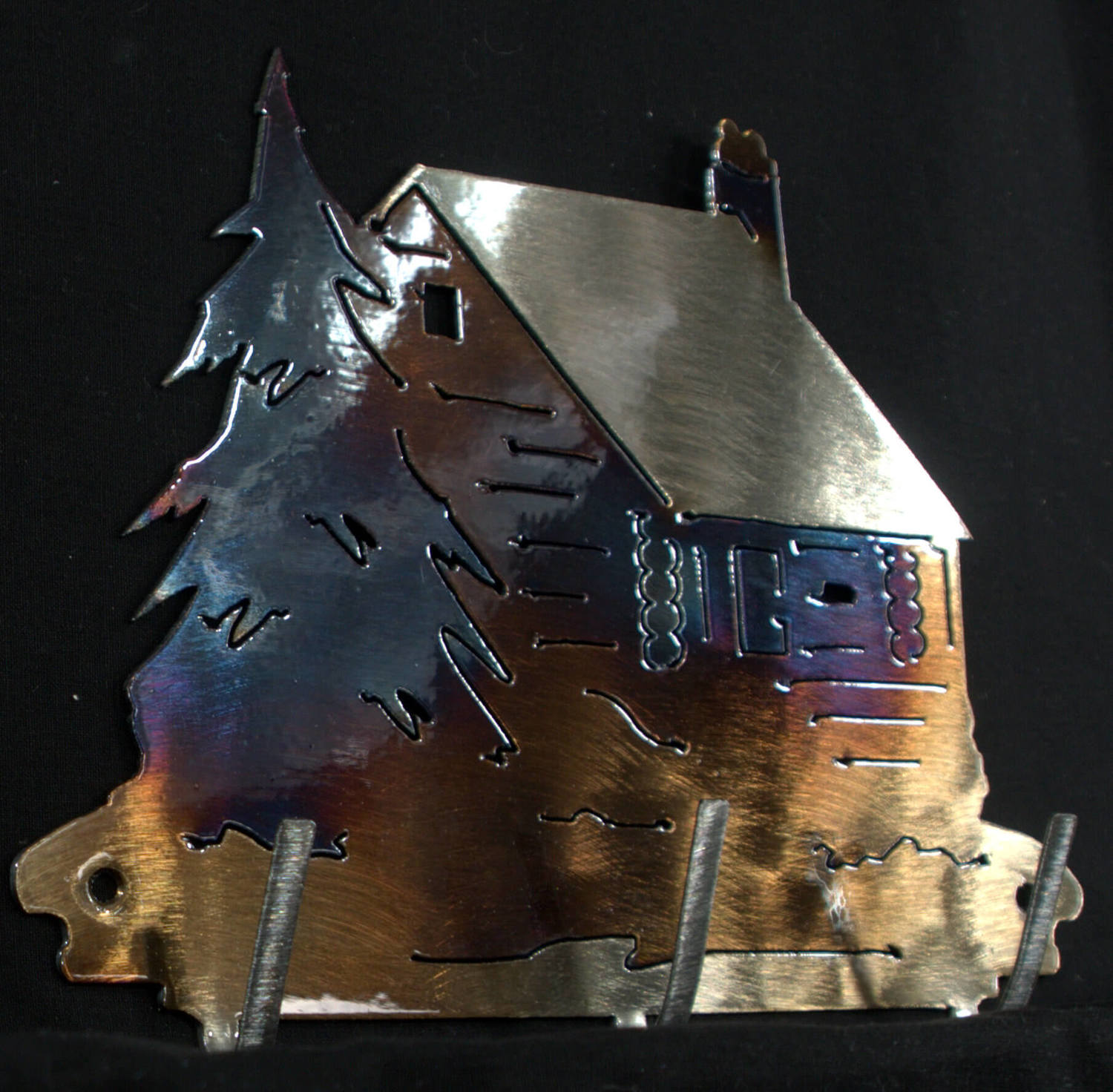 Log Cabin Accessory Holder Carter Cottage Decor