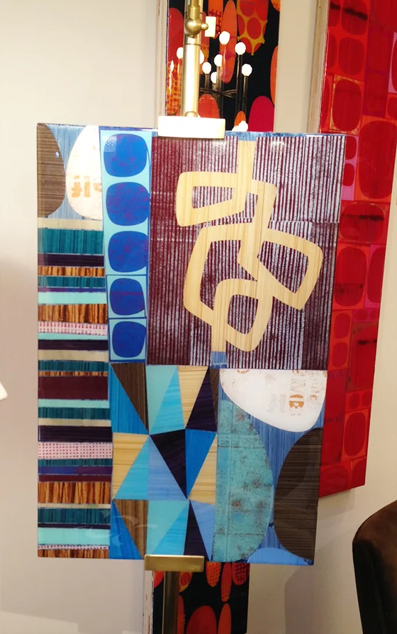 Original Rex Ray artwork in the Jonathan Adler store in Seattle