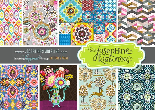 Josephine Kimberling's will be in Surtex 2014 booth #540!