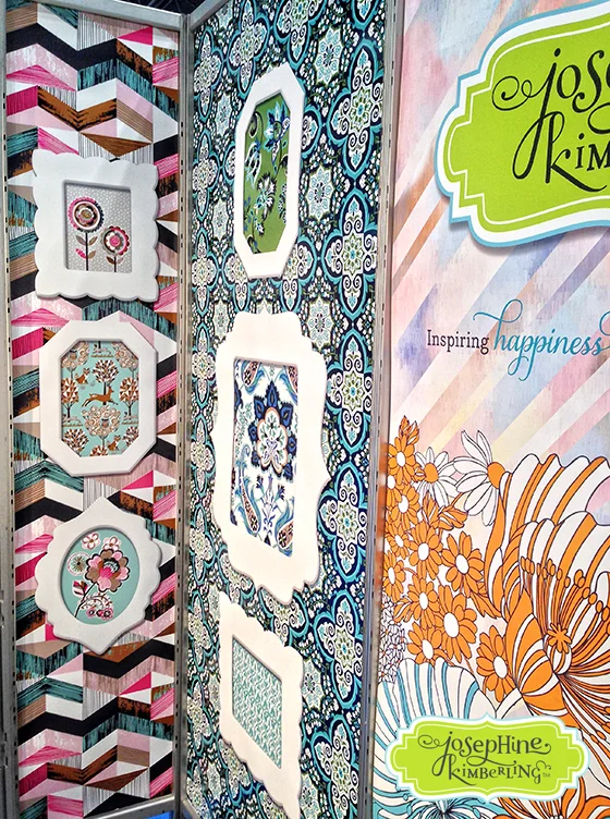 Josephine Kimberling's booth at Surtex 2014