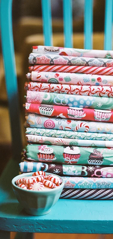 Josephine Kimberling's "Sugar Rush" fabric collection