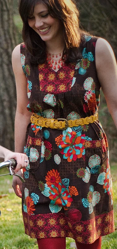 Josephine Kimberling's "Hot Blossom" fabric collection