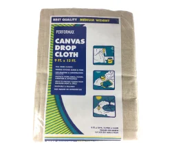 Drop Cloths - Our canvas drop cloths are made with full panels using heavy duck, drill, twill and/or similar canvas material.