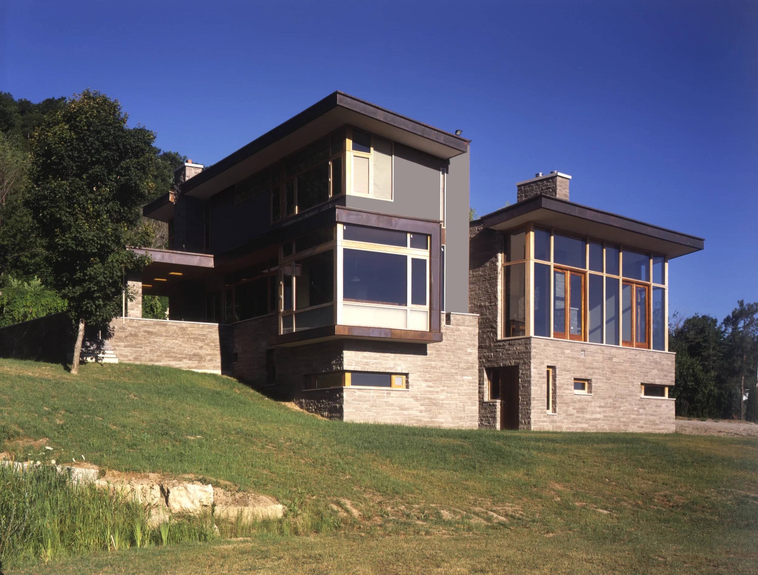 House on Niagara Escarpment | Jennifer Turner Architect