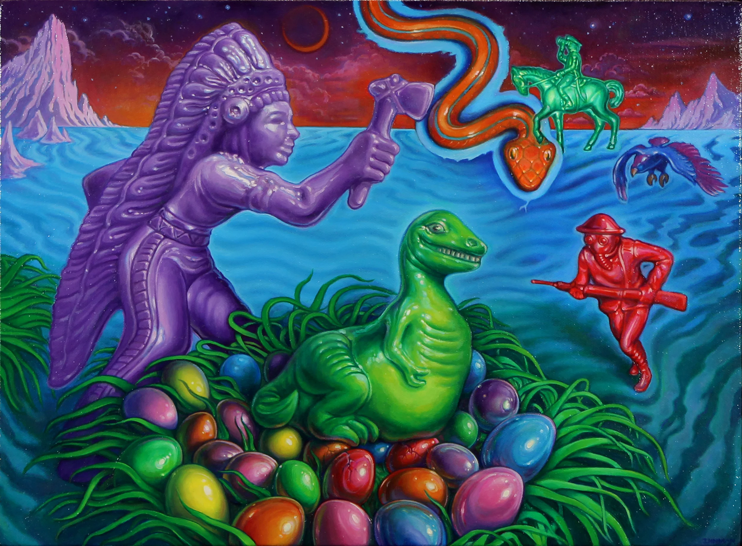 Maternal Instincts on the Mesozoic Plains