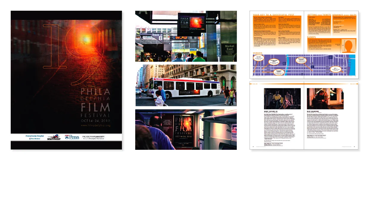 Philadelphia Film Festival Identity design