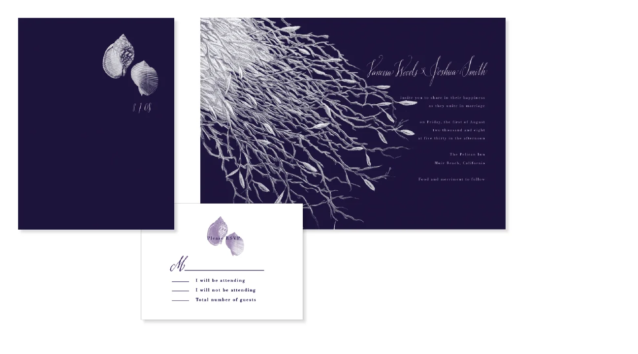 Calligraphy and layout for invitations