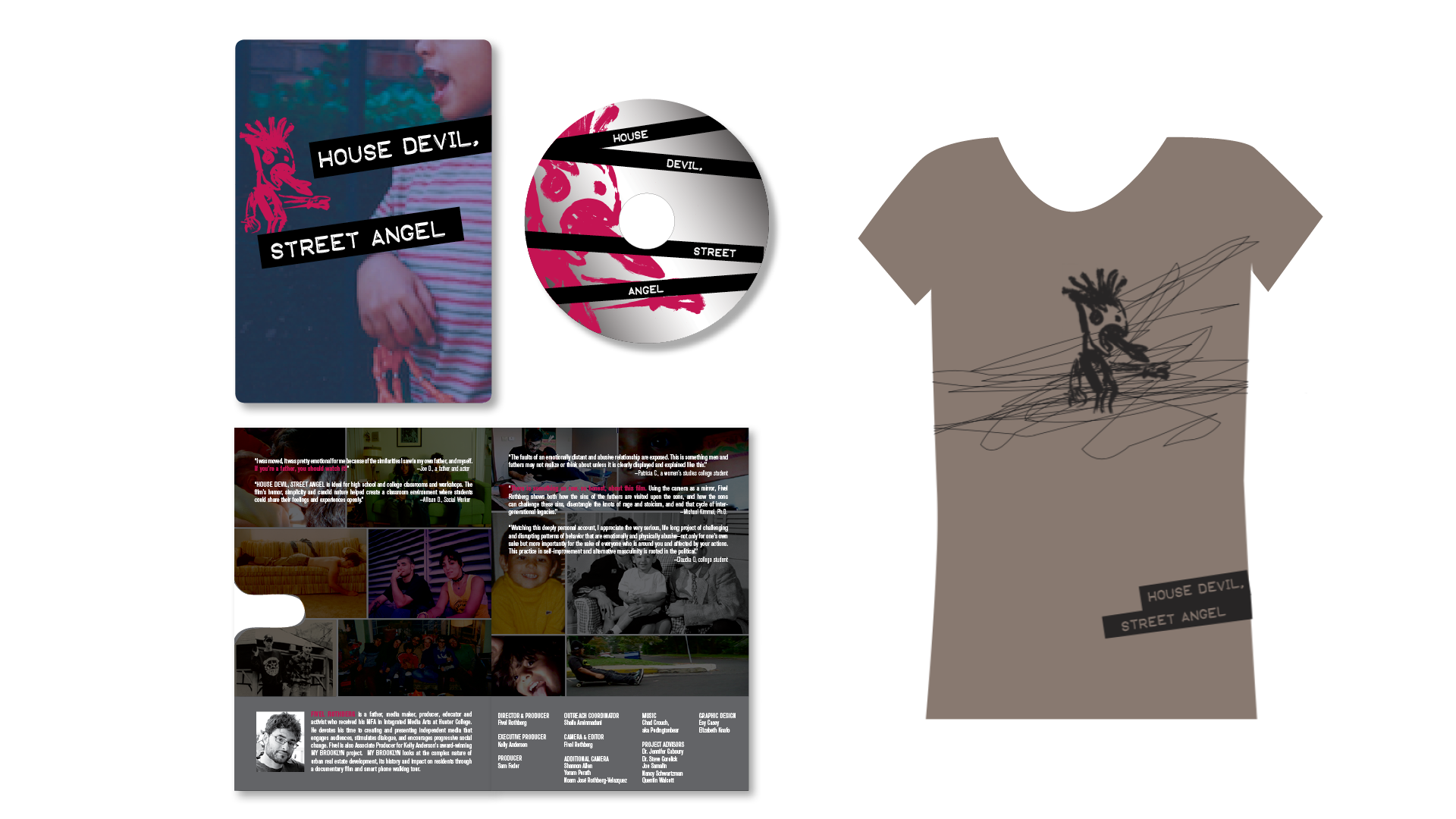 House Devil, Street Angel DVD + tee