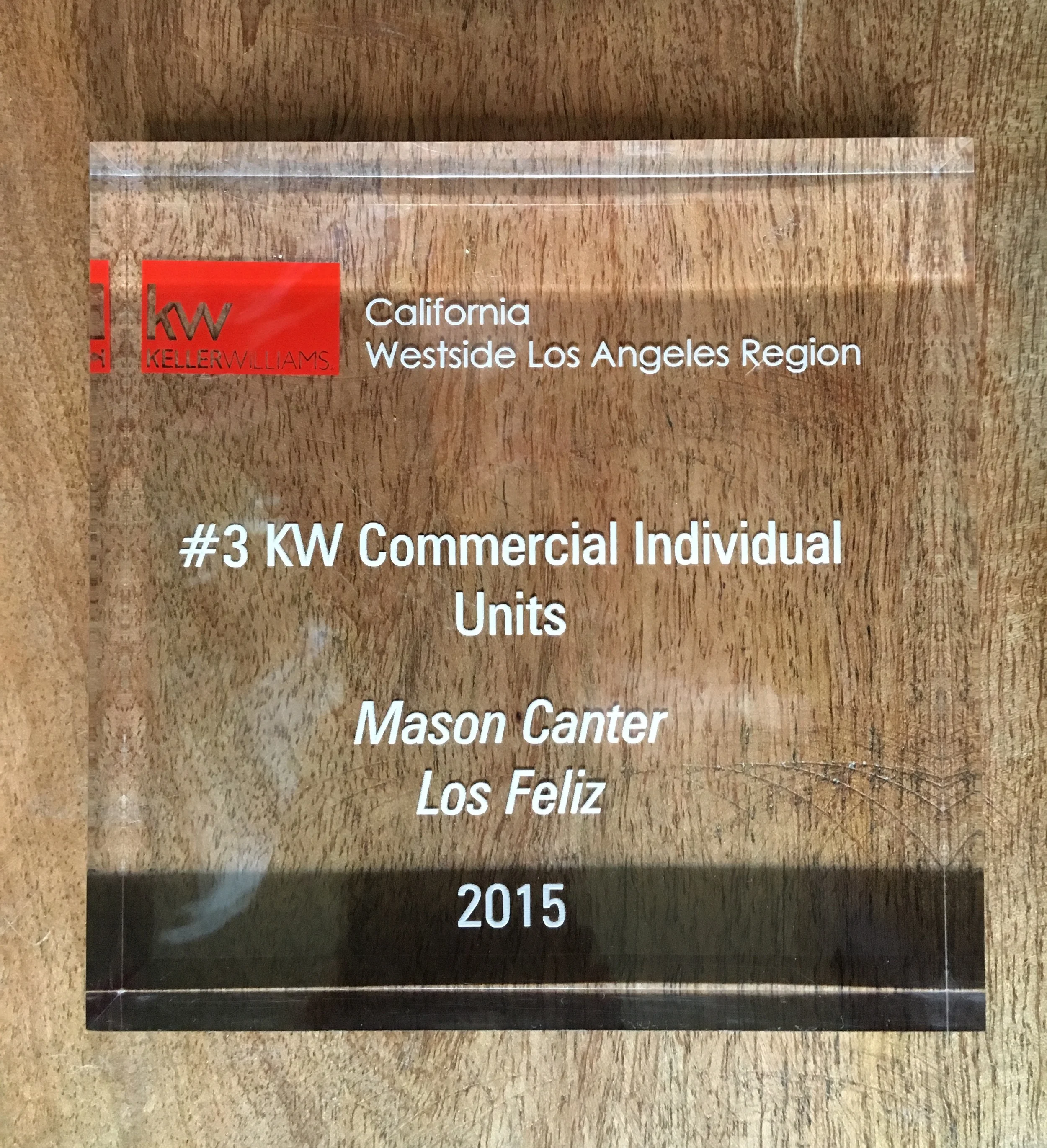2015 KW REGIONAL AWARDS