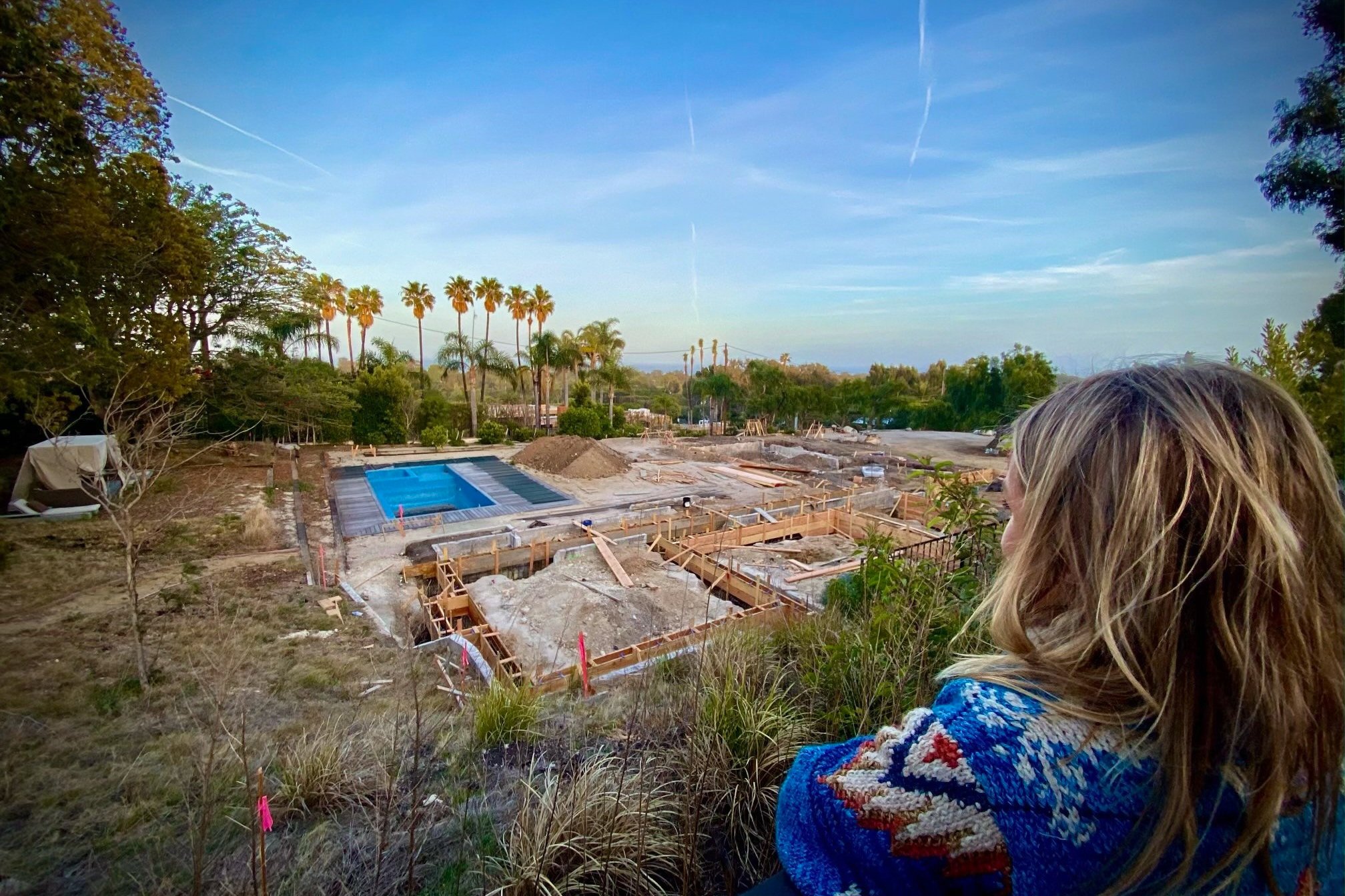 Homeowner at the beginning of Rebuild 