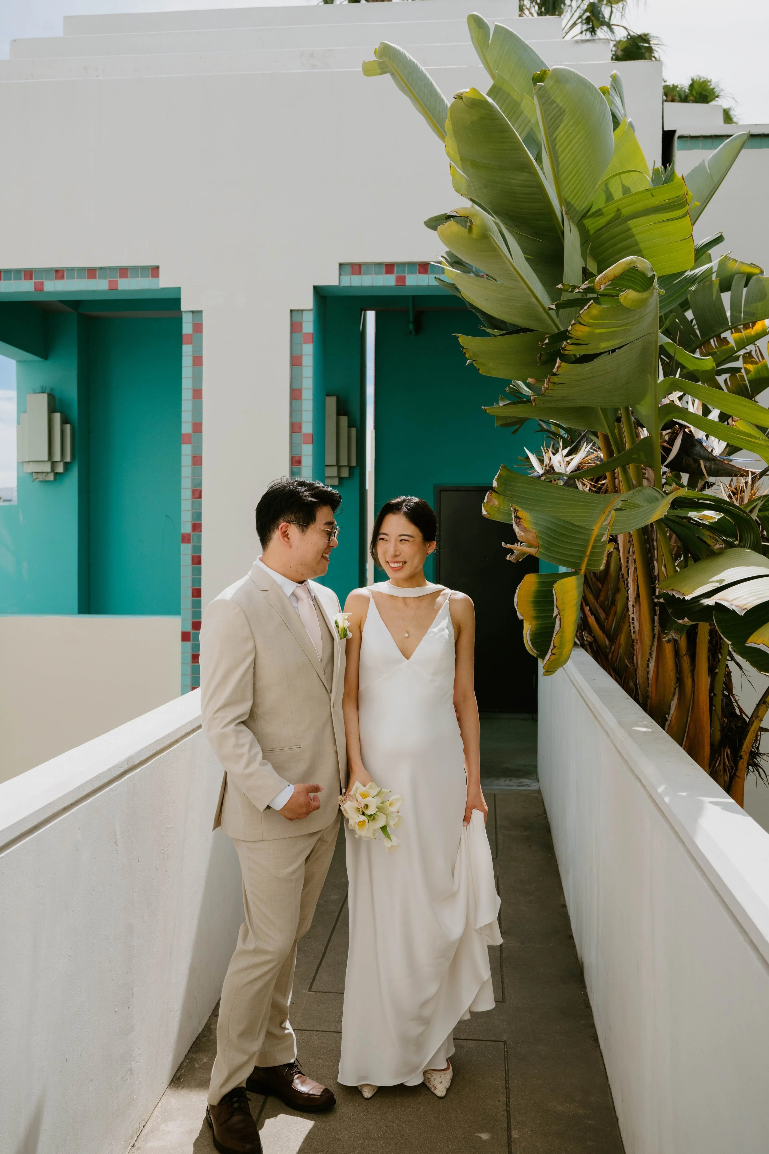Beverly Hills Elopement Photographer | An Intimate Courthouse Wedding