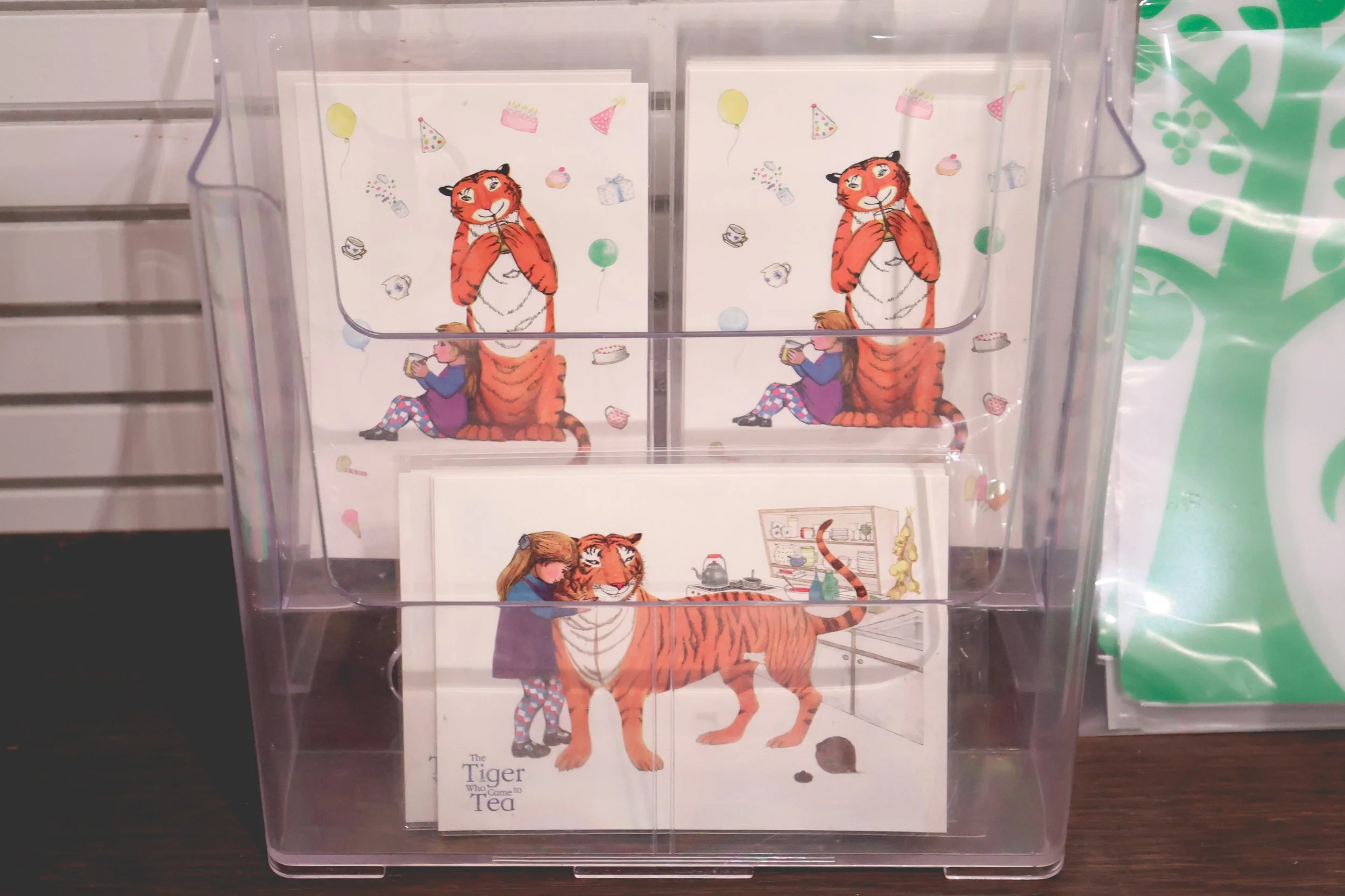 tiger who came to tea postcards