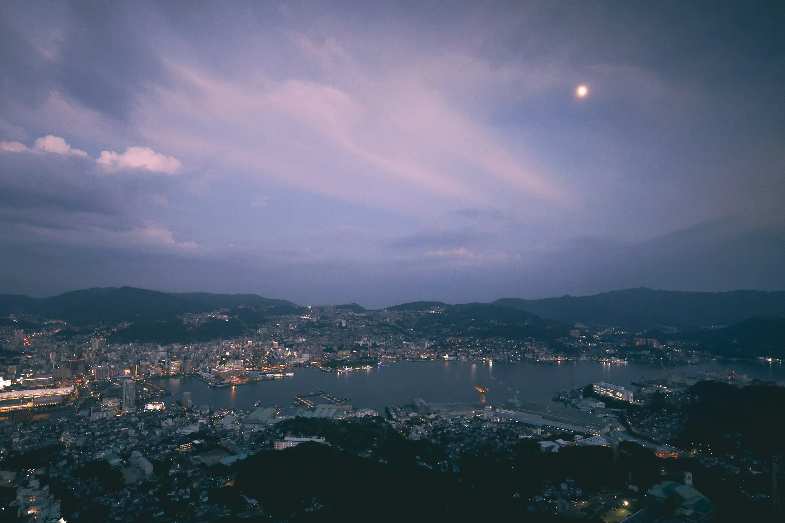 ARRIVING ON A MOONLIT NIGHT