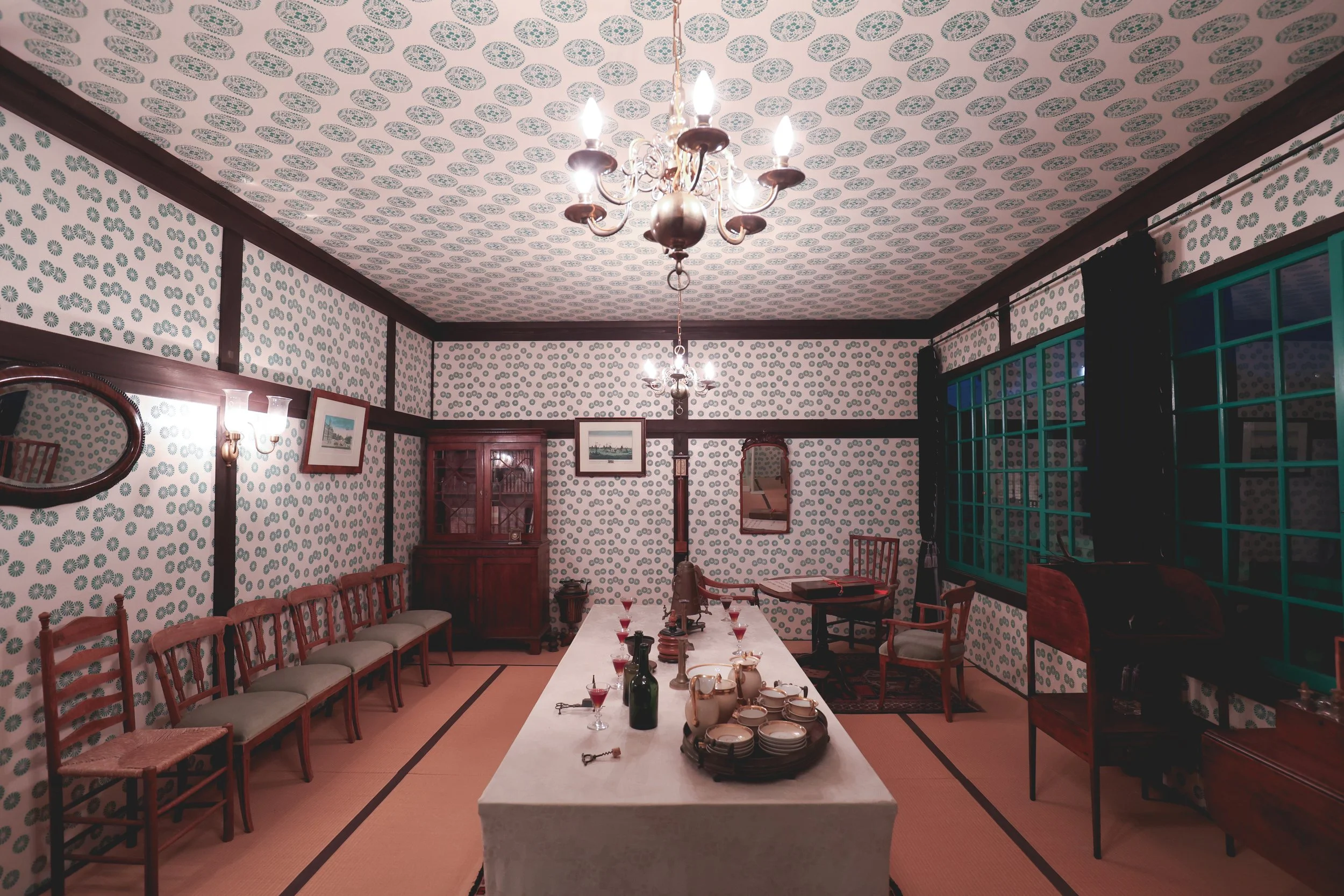 Dejima dutch living room Japan