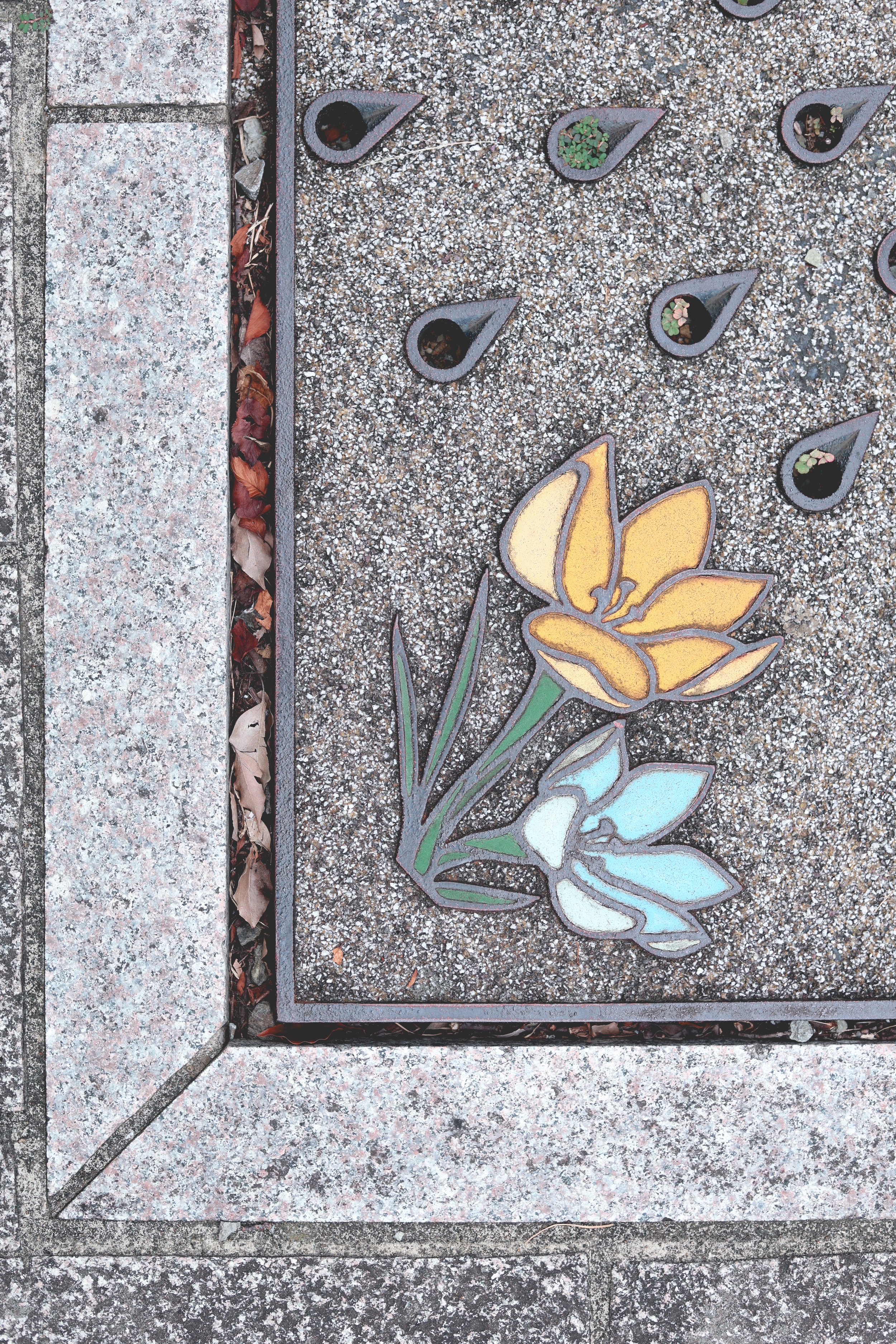 Nagasaki pavement art