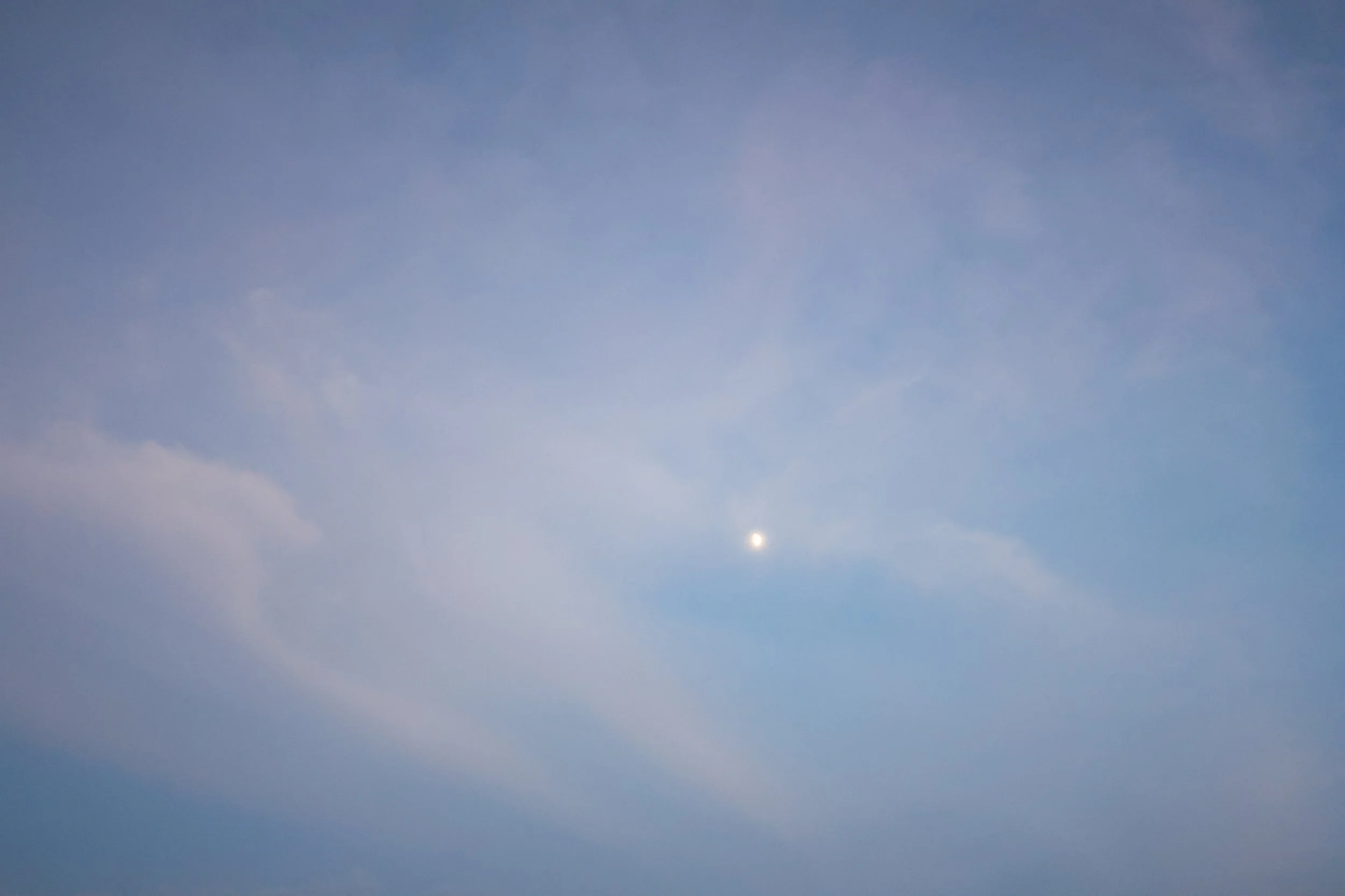 moonlit dusk