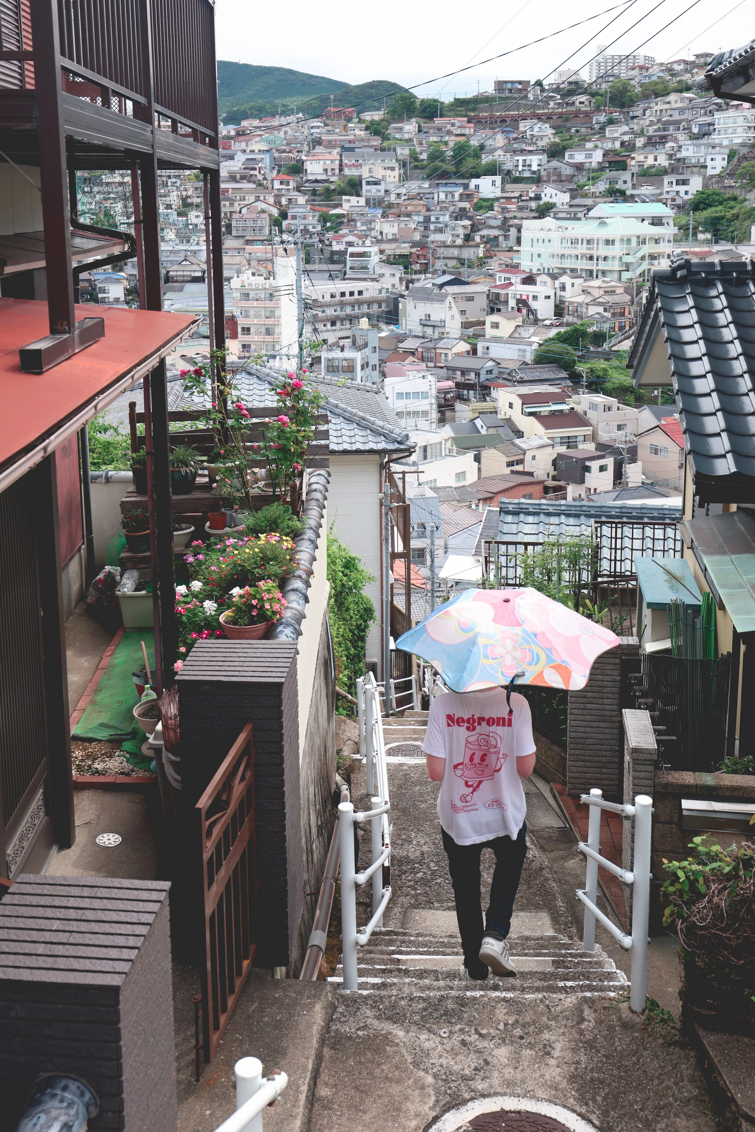 Nagasaki small street view