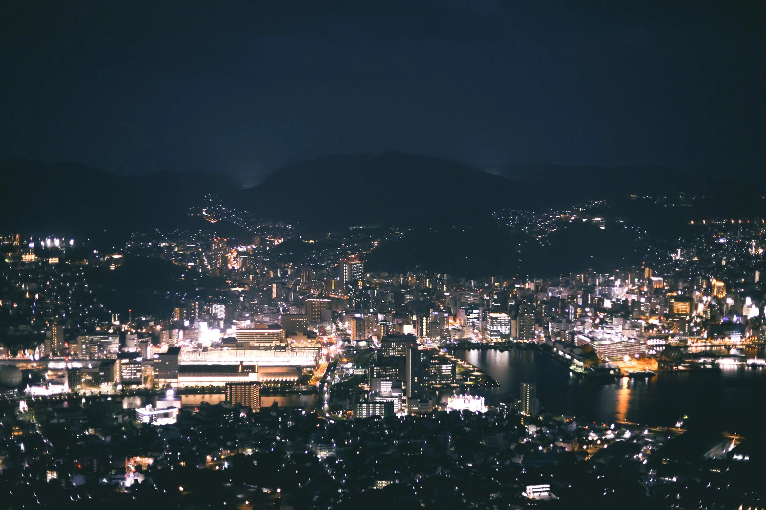 nagasaki at night