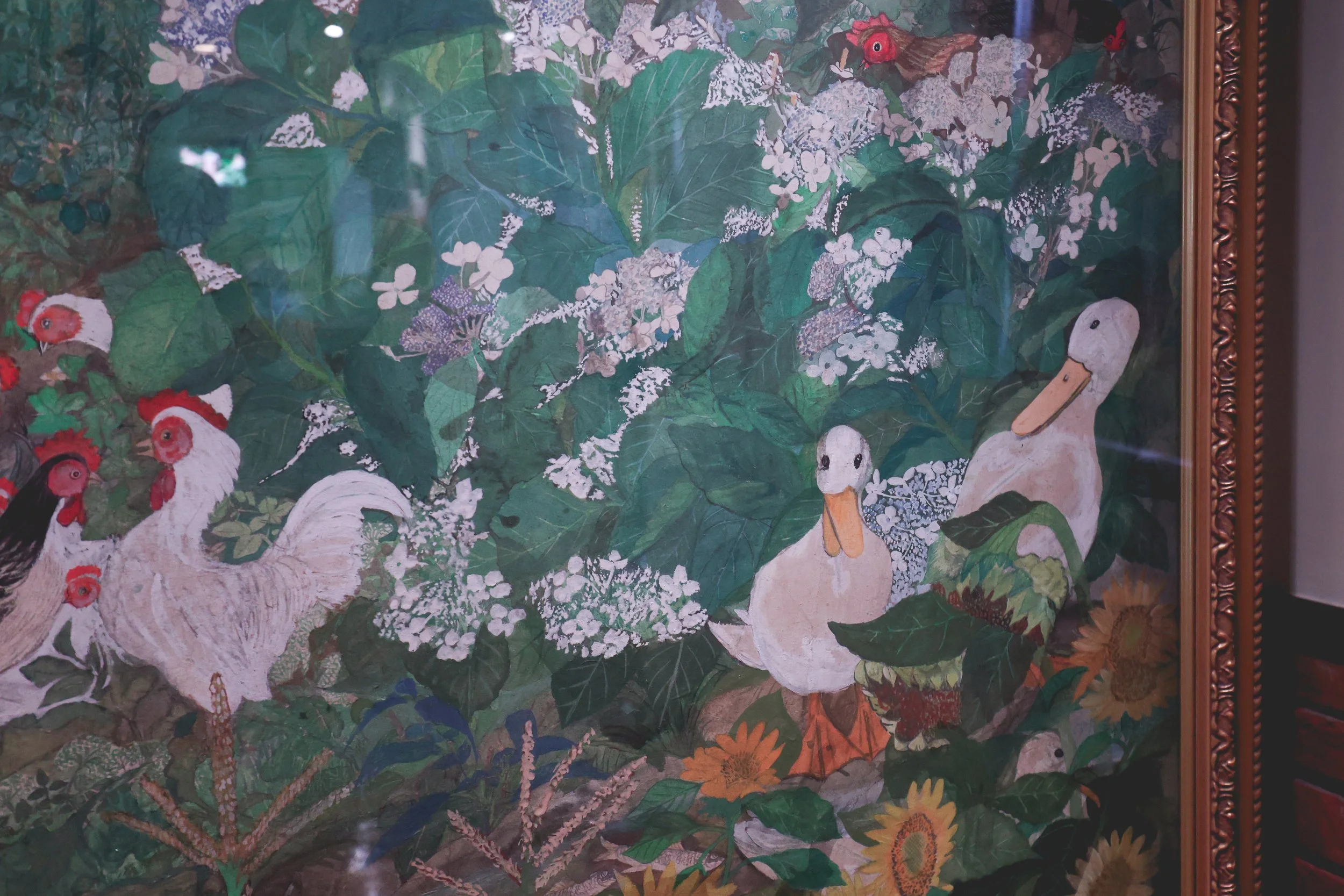 aya daido painting ducks