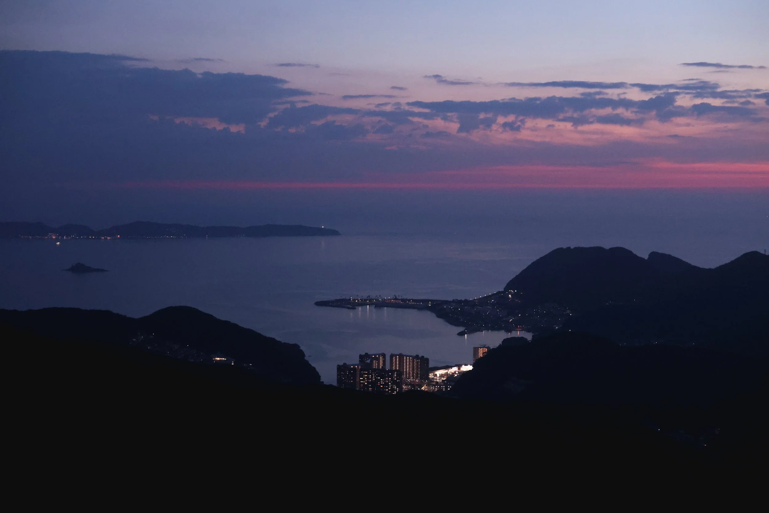 mt inasa sunset