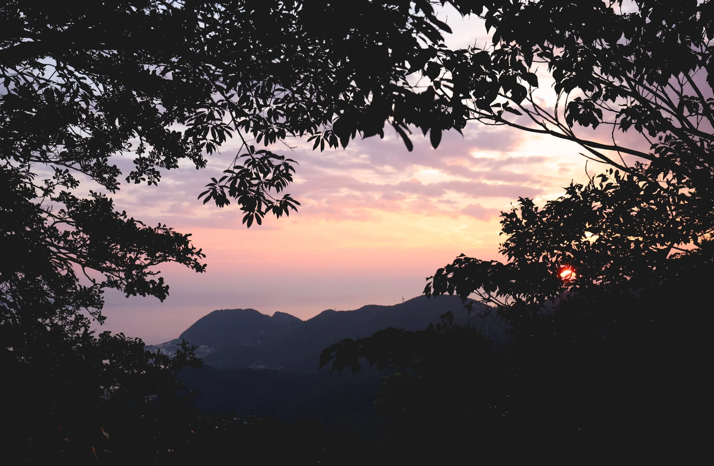 mt inasa sunset