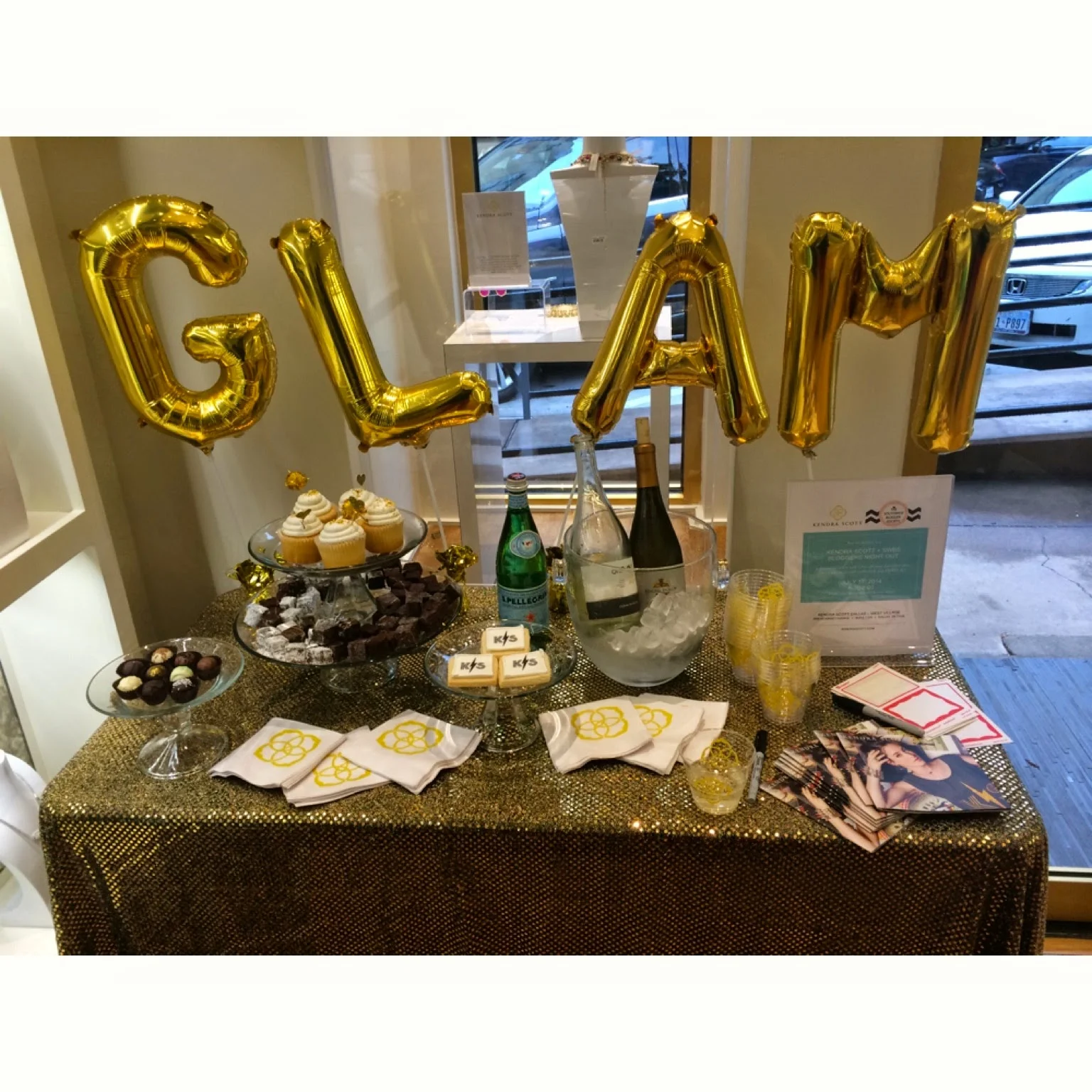The Southwest Bloggers Society Night Out + KS Glam Rocks