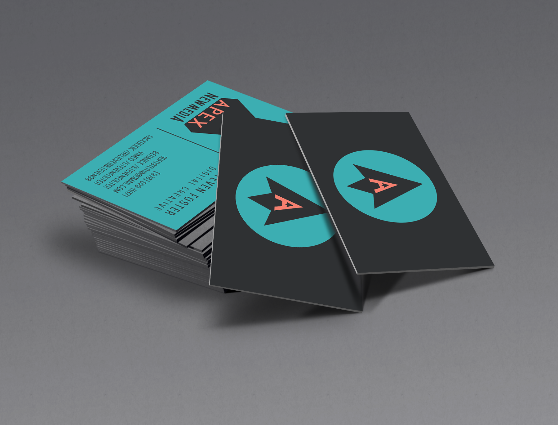 apex new media business cards
